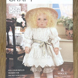 Patrón de costura Vogue 8240 para ropa de muñeca victoriana, sin cortar, 1991