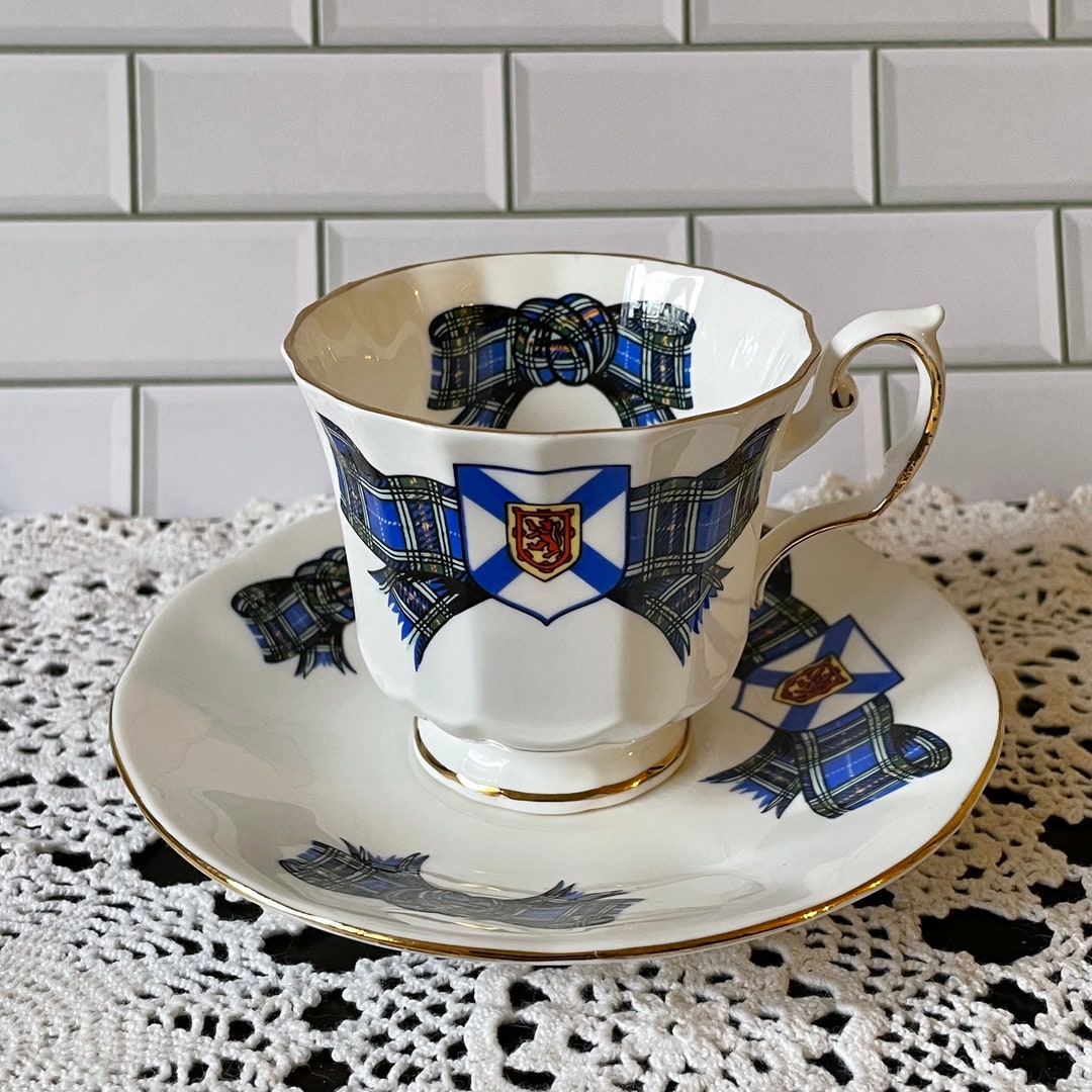 Elizabethan Tea Cup and Saucer Fine Bone China Nova Scotia Etsy