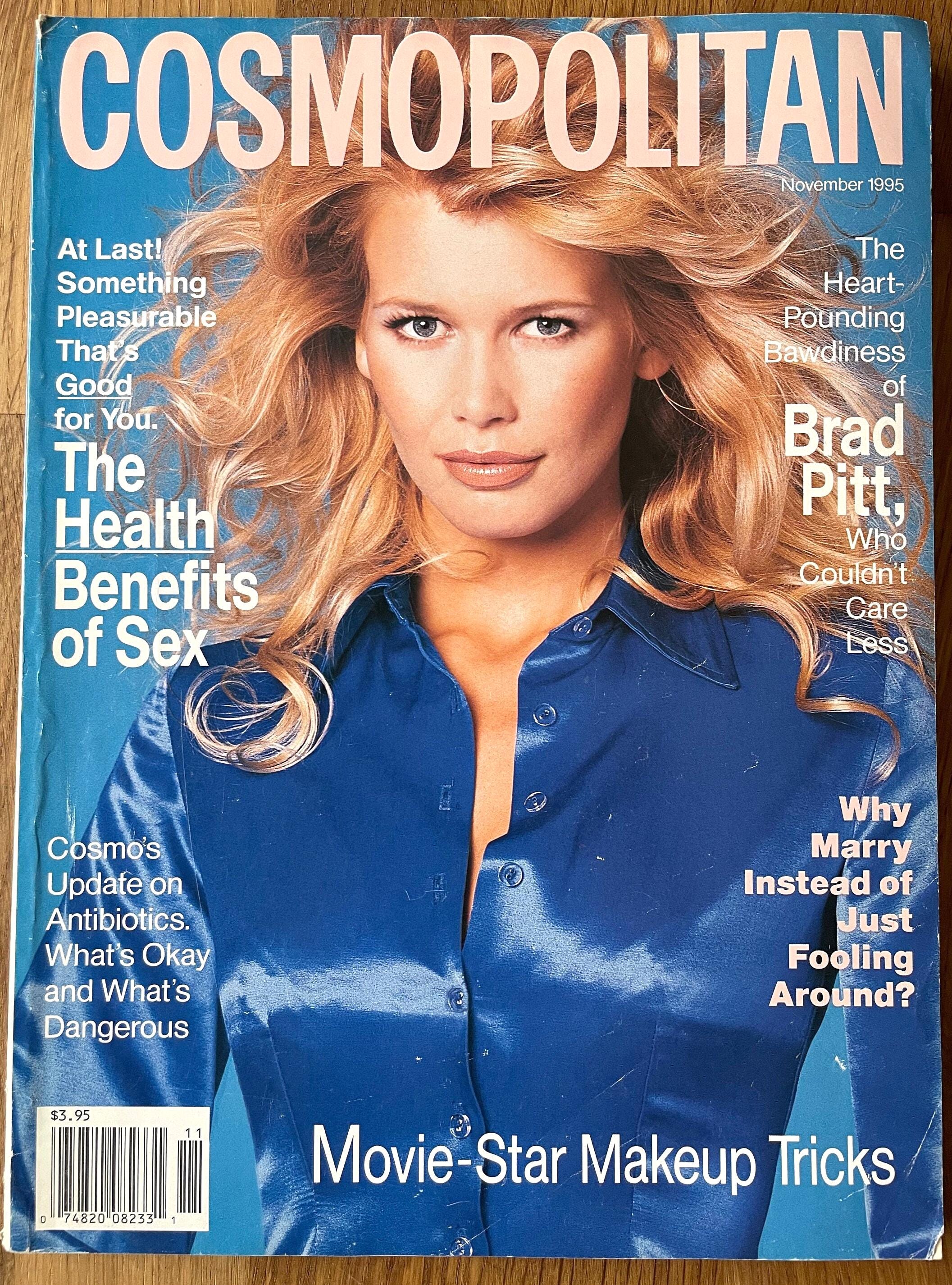 Cosmopolitan November 1995 Magazine Cover Julia Schaffer - Etsy