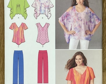 Simplicity 1667, Size (4-26), Misses' Pants And Tops, Uncut sewing pattern