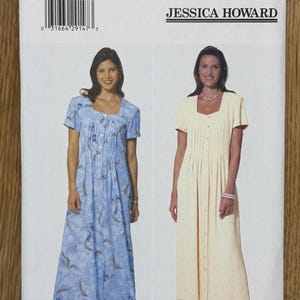 Butterick 5980 By Jessica Howard, women&#39;s size (8-10-12), Misses&#39; Dress, Uncut 1998 sewing pattern