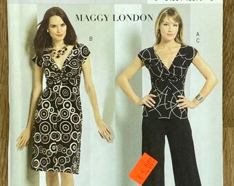 Butterick 4789, Size (16-22), Misses' Top, Dress And Pants, 2006 Uncut sewing pattern