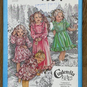 Simplicity 9354, Size (5), Child&#39;s Dress , 1979 Uncut sewing pattern