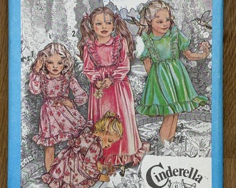 Simplicity 9354, Size (5), Child's Cinderella Dress, 1979 Uncut sewing pattern