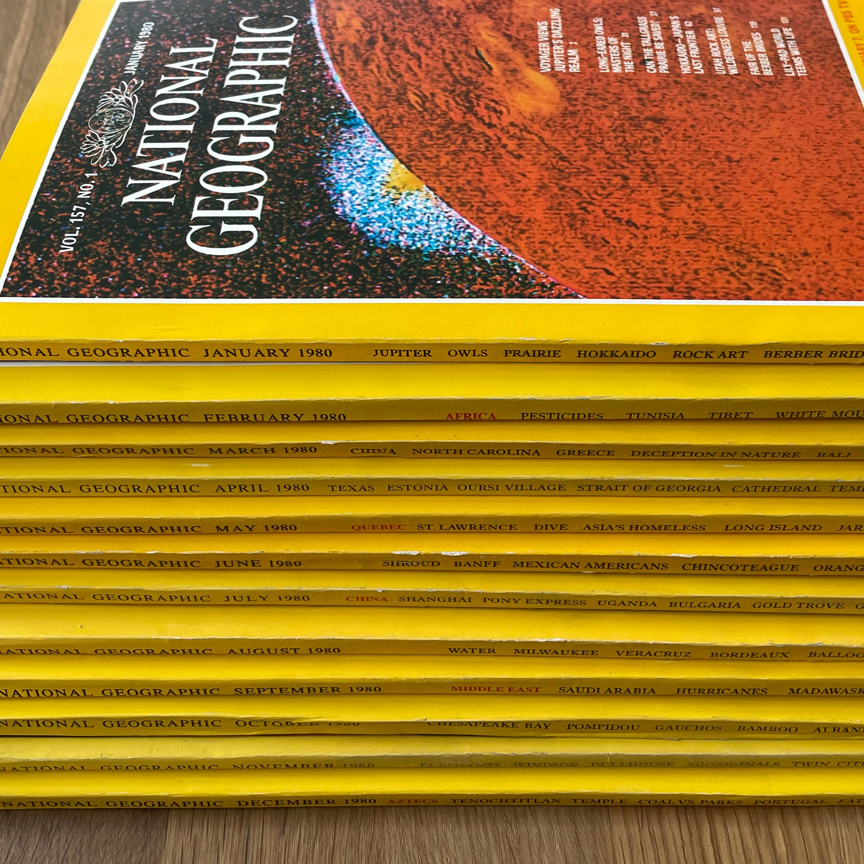 1980 National Geographic, Pick Your Magazine - Etsy Canada