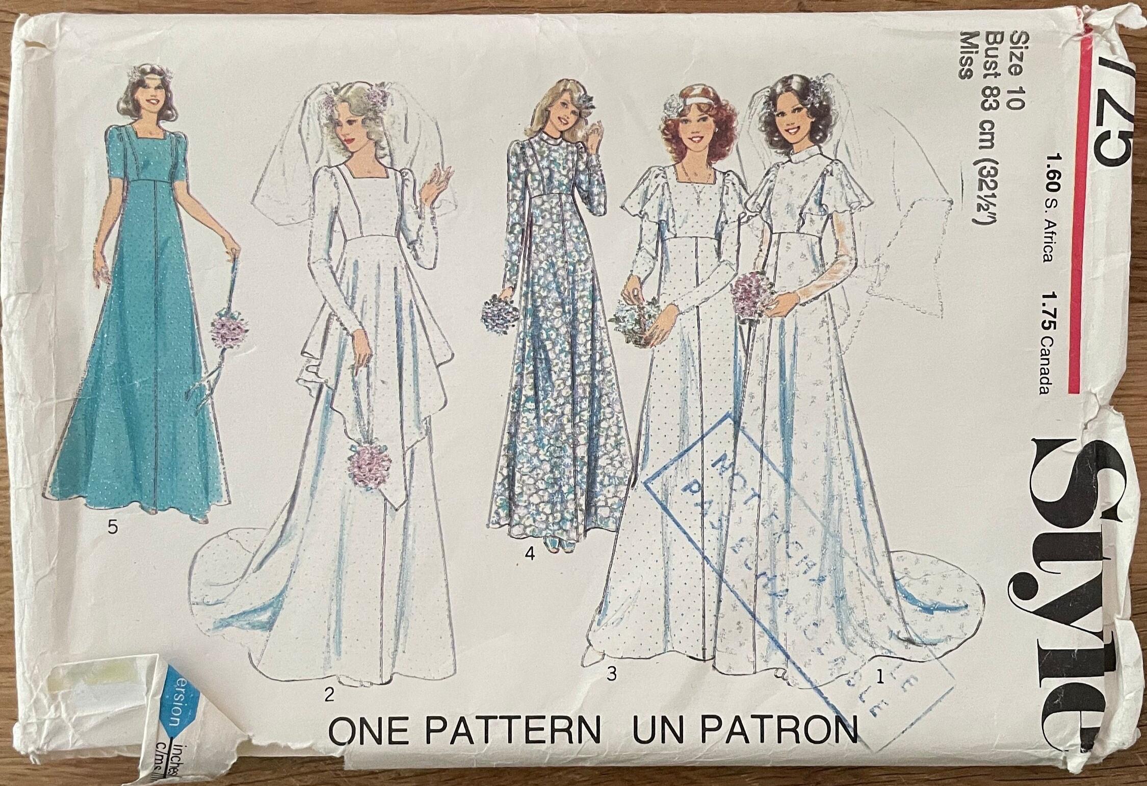 1976 Wedding Dress - Etsy