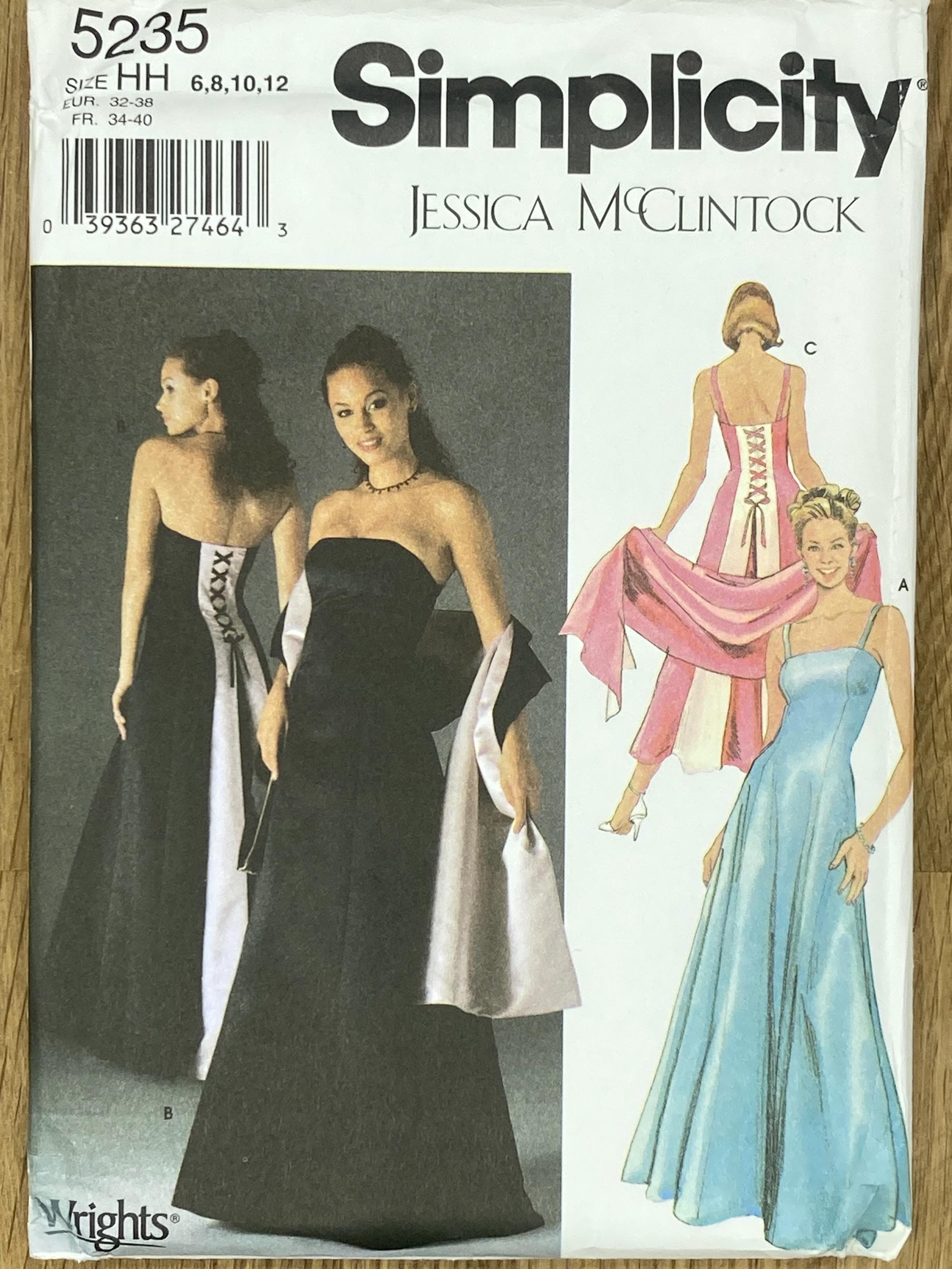 Vintage Jessica Mcclintock Black Dress - Etsy