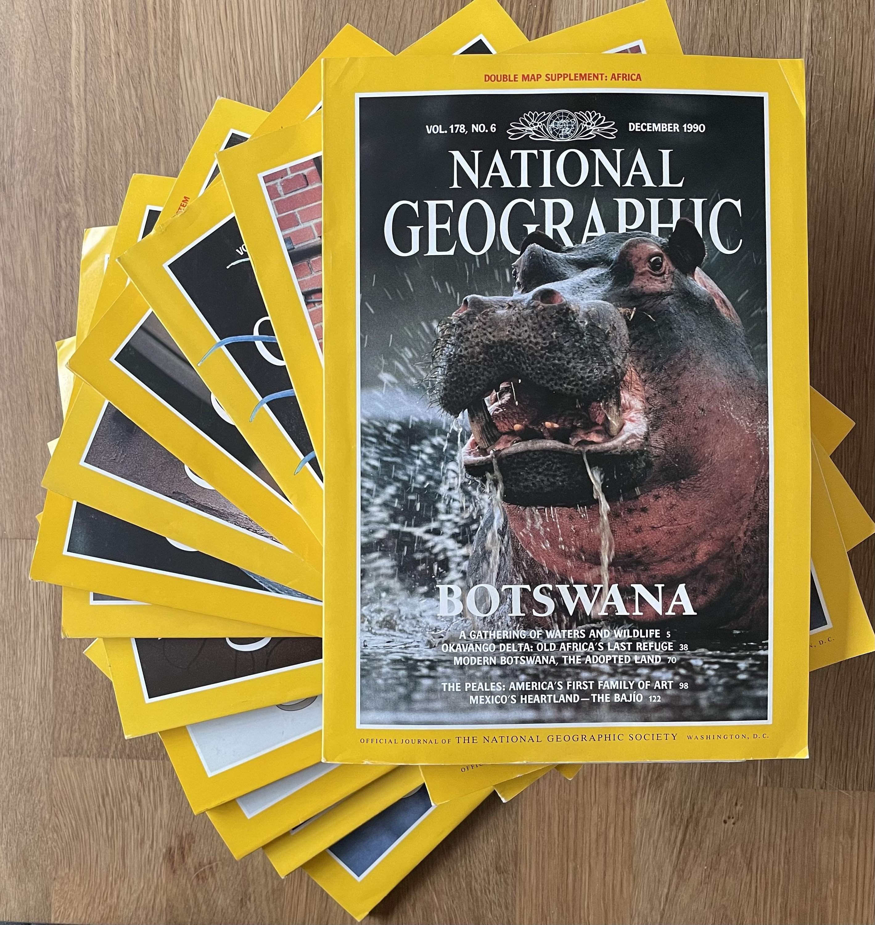 NATIONAL GEOGRAPHIC 創刊から1990年代まで ナショナル ジオグラフィック 日本版 NATIONAL GEOGRAPHIC 1994年創刊