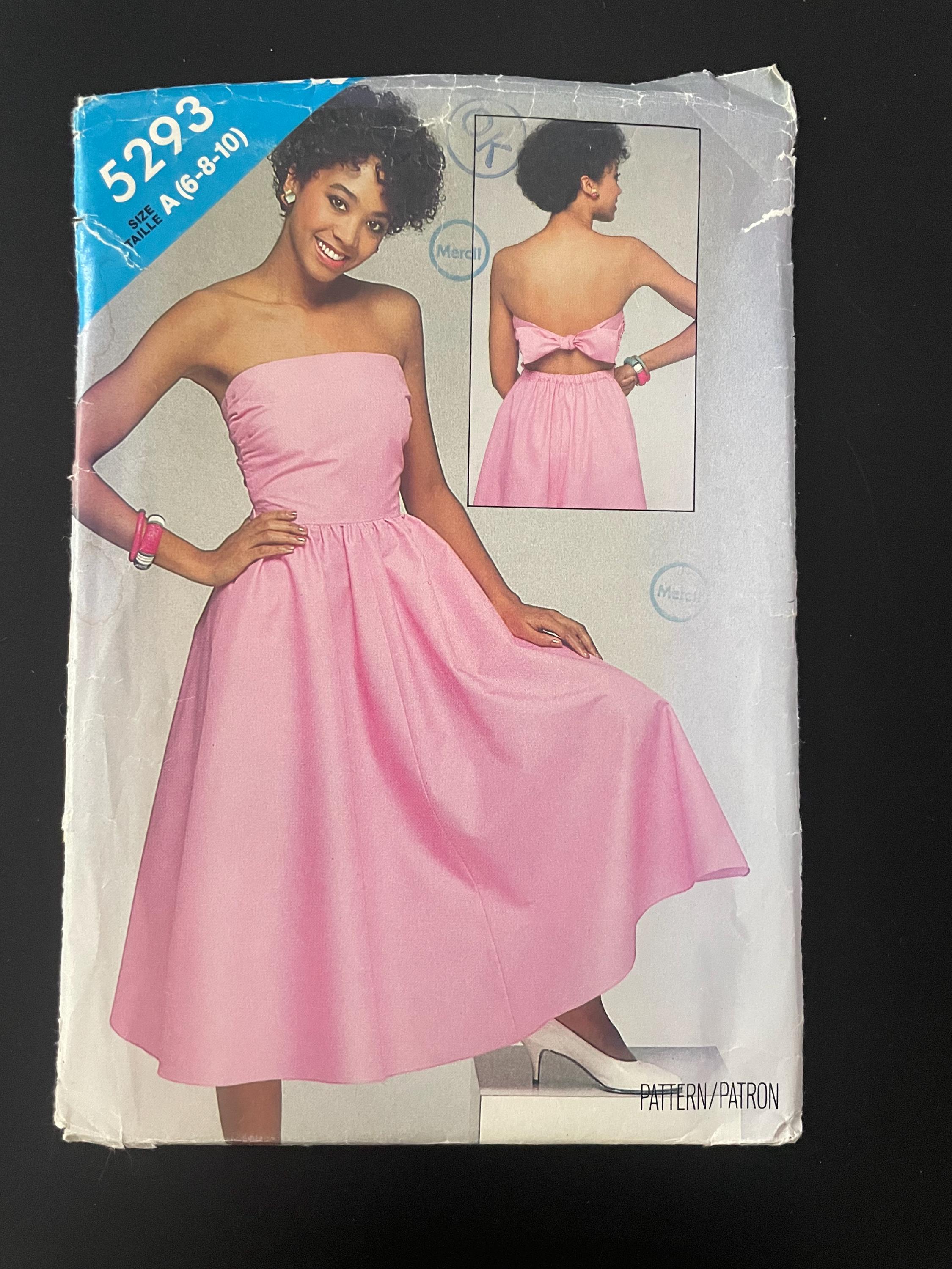 80s prom dress size 6 1980s Sequin Taffeta Party Dress - Vintage Strapless Prom, Size 6