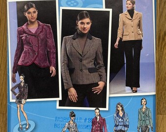 Simplicity 2810, Women's Size (12-14-16-18-20), Misses' Lined Jacket,  Uncut sewing pattern