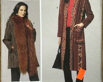 Vogue 1478 by Sandra Betzina, Size (OSZ), Misses' Coat, Uncut sewing pattern
