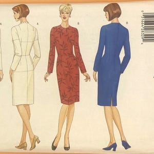 Butterick 5746 Fitting Shell Dress Sewing Pattern, Size 8-10, 1998 Uncut