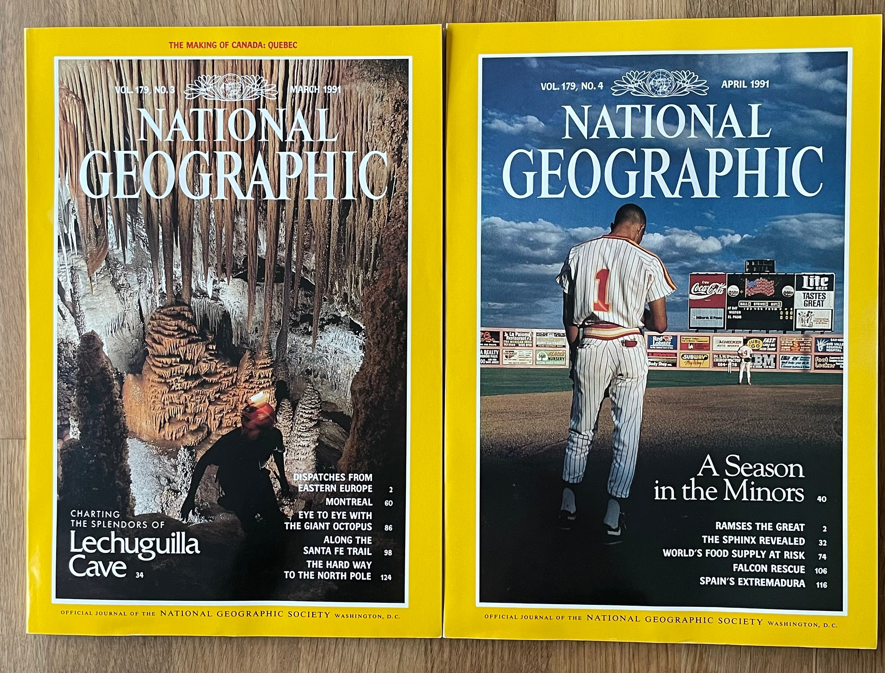 1991 National Geographic, Pick Your Magazine - Etsy