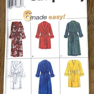 Simplicity 7417, Herrrock, 1996 Oklippt sömnadsmönster
