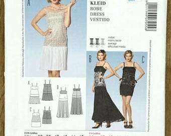 Burda 7055, Size (10-20), Dress , UNCUT sewing pattern