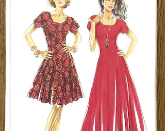 New Look 6004, Size (8-18), Misses' Dress, UNCUT 90's sewing pattern