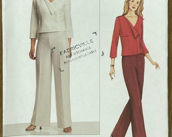 Vogue 2668 by Guy Laroche, Size (8-10-12), Misses' Jacket And Pants, Uncut sewing pattern