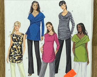 Butterick 5796, Size (16-24), Misses' Maternity Top And Pants, Uncut sewing pattern