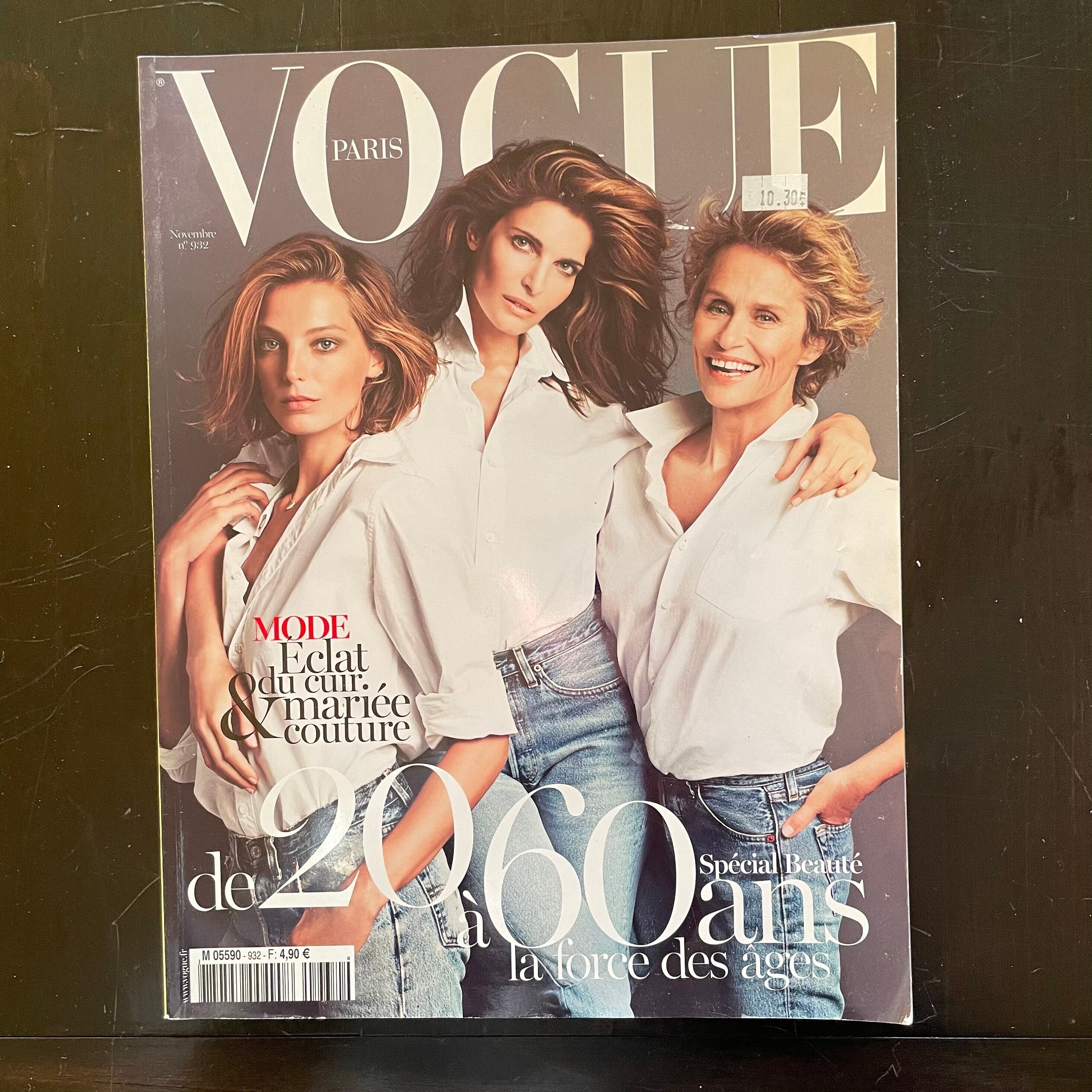 Vogue Paris Novembre 2012 # 932 / La Force des Âges