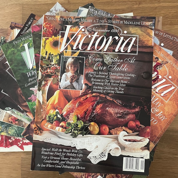 Victoria August 1995 洋雑誌 Victoria 1995 Edition, Pick Your Decorating and Lifestyle Magazine