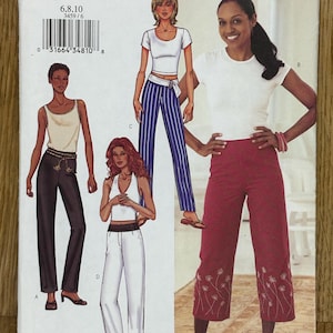 Butterick 3459, women&#39;s size (6-8-10), Misses&#39; Pants, Uncut 2002 sewing pattern