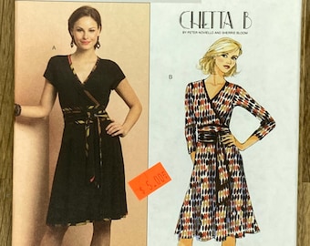 Butterick 5206, Size (8-14 & 16-24), Misses' Dress, 2008 Uncut sewing pattern