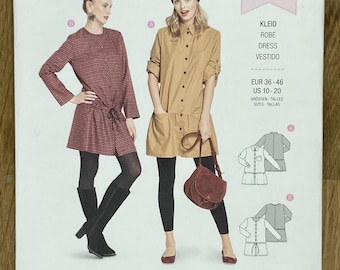 Burda 6353, Size (10-20), Dress , UNCUT sewing pattern