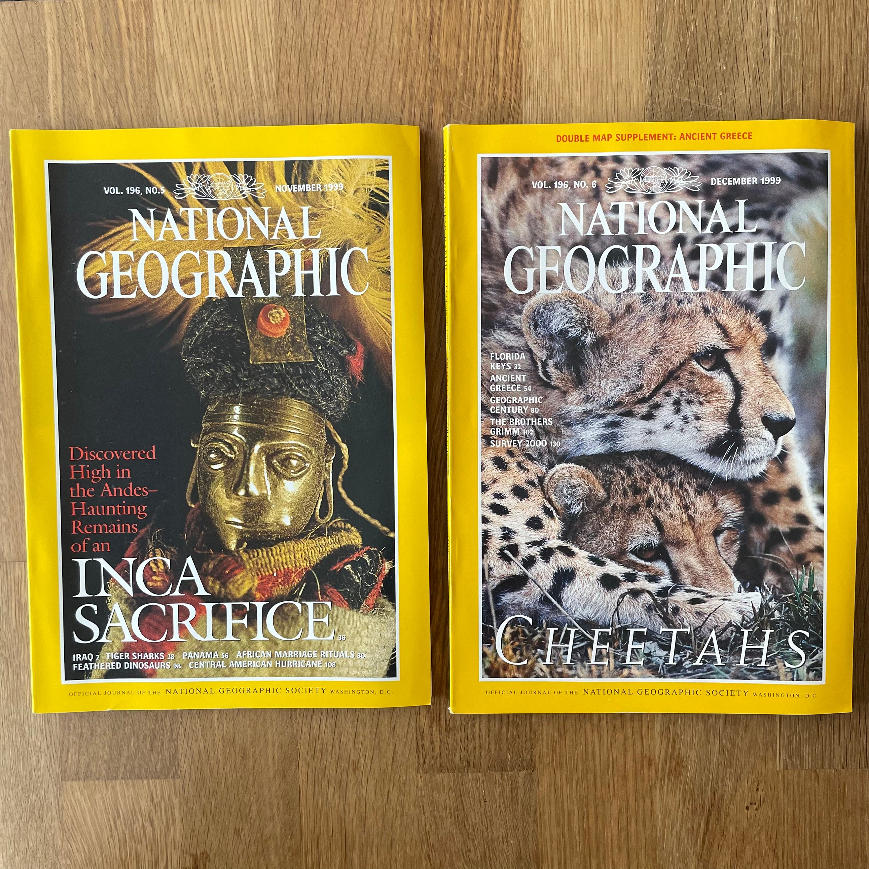 みんなが待ってた！＼再入荷待ち／人気ランキング Your Pick Geographic, National 1999 Magazine Etsy - その他