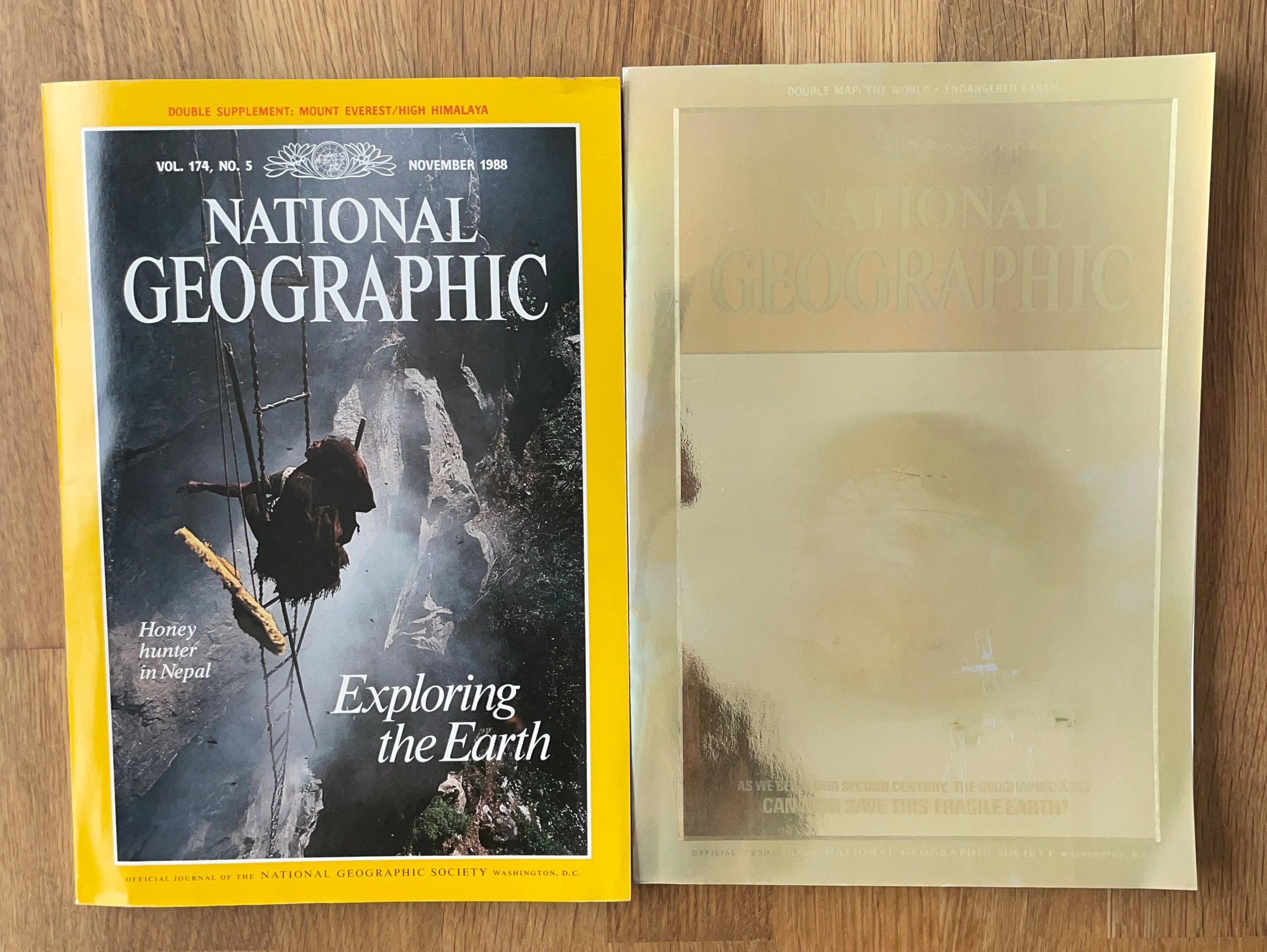 1988 National Geographic, Pick Your Magazine - Etsy