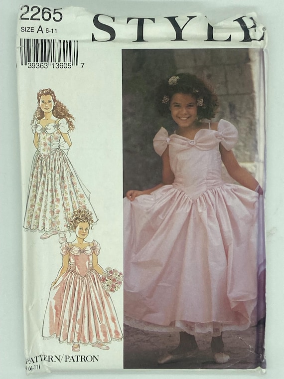 Style 2265, Size (6, 7, 8, 9, 10, 11) Children Bridesmaid Dresses