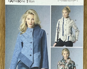 Butterick 6106, Size (4-14), Misses' Jacket, 2014 Uncut sewing pattern