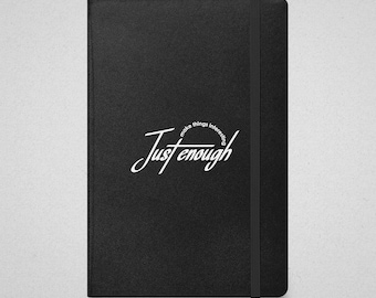 Minimalist Hardcover Journal - 'Make Things Interesting' Quote Notebook