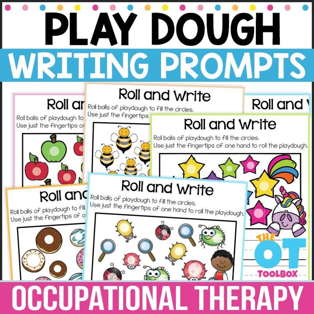 Play Dough Writing Prompts Etsy
