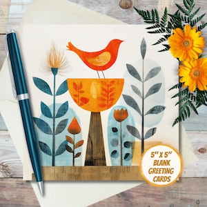 Unitarian Universalist Greeting Card, UU Flaming Chalice Watercolor, Blank Holiday Notecard Pack Of 1 - 100. Universalism Thank You Notes