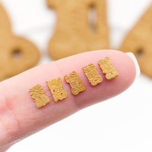 1:12 Miniature Speculoos — Set om 5 — Jul, Dockhus, Diorama, Roombox