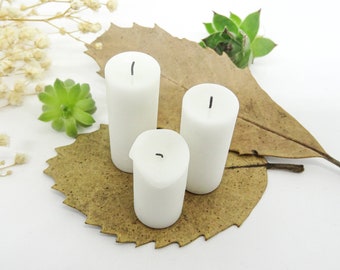 1/6 Miniature Candles - Set of 3 - Dollhouse