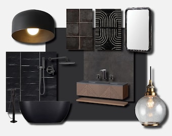 Industrieel | Badkamer