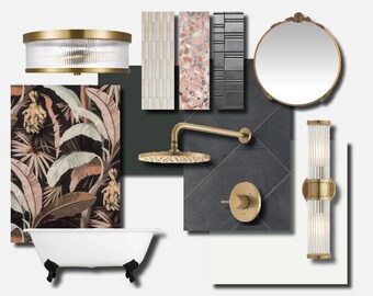 Tropisch gotisch | Badkamer