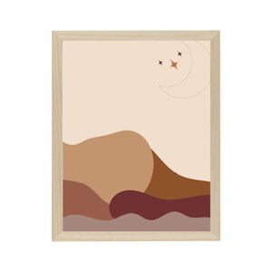 Abstract Wall Art | Desert