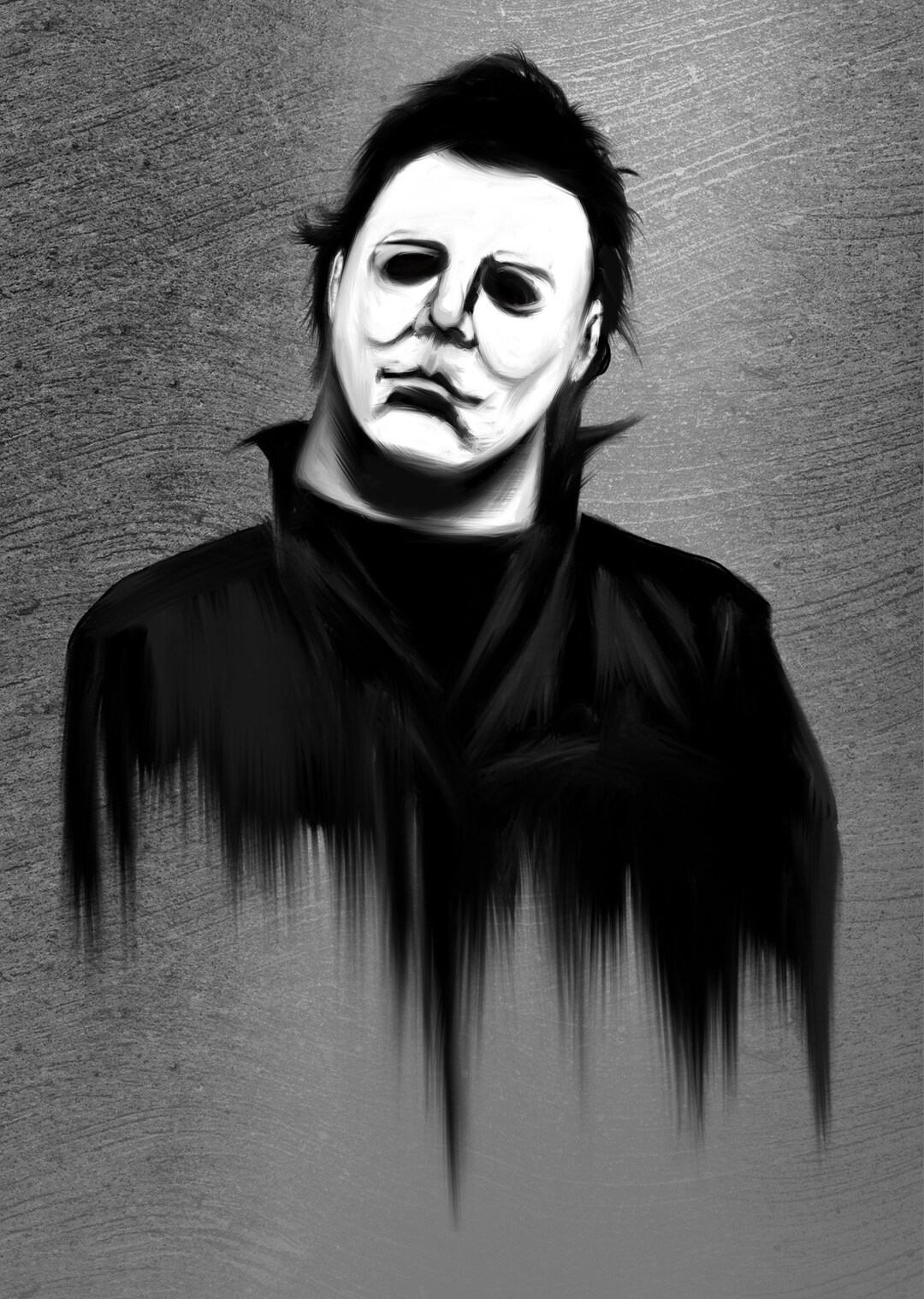 The Shape BW Fan Art Etsy