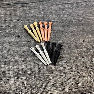 Metal Cribbage Pegs for 1/8&quot; Holes - Different size sets