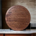 15 Inch Chinese Checkers Game - Handcrafted from Black Walnut - 60 Marbles & Optional Personalization