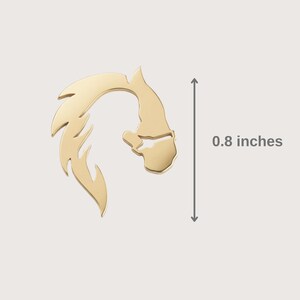 Horse Necklace, Horse Necklace for Woman, Equine Necklace, Elegant Horse Necklace, Horse Memorial Necklace, Horse Jewelry image 4
