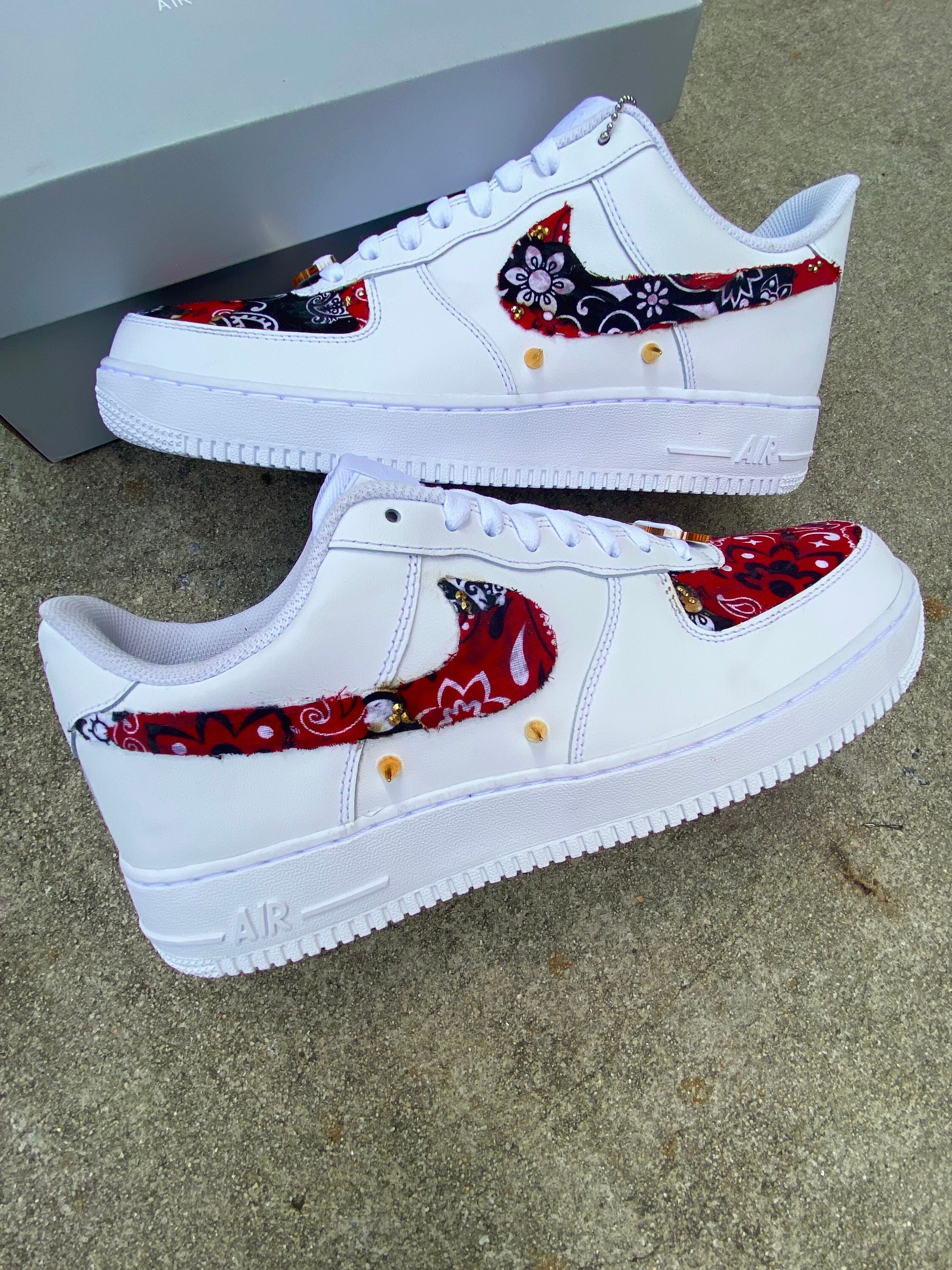 Custom Air Force 1 Rope Lace Black Air Force Shoes Rope Lace Shoe
