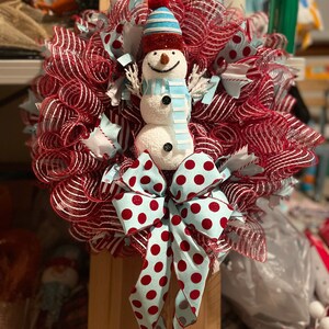Snowman wreath, Christmas wreath, snowman wreath, front door wreath, snowman, Christmas, gift, Christmas decor