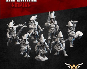Assassin Goblin Resin Fantasy Tabletop, Unpainted| White Angel Miniatures