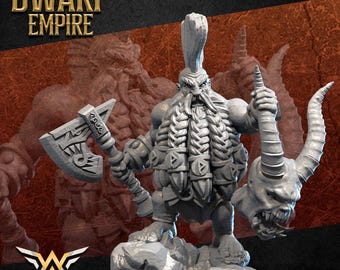 Demon Killer Resin Fantasy Tabletop, Unpainted| WHITE ANGEL MINIATURES
