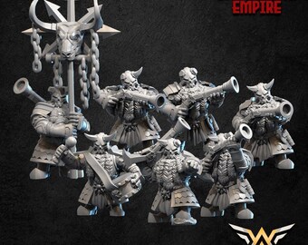 Infernal Gun Resin Fantasy Tabletop, Unpainted