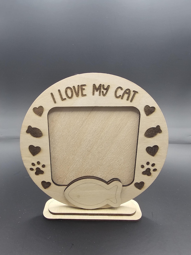 Custom Made CAT PHOTO FRAMES - Etsy