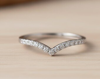 Handmade 925 Sterling Silver CZ  Round  Ring: women ring ,